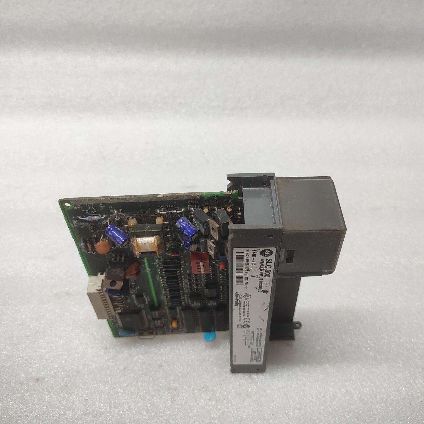 ALLEN BRADLEY CAT 1746-NI4 SLC500 ANALOG INPUT MODULE