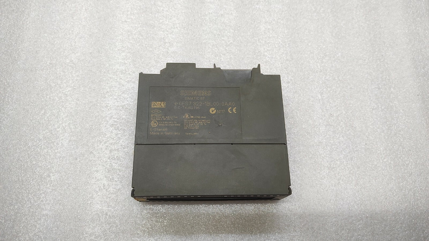 SIEMENS 6ES7 322-1BL00-0AA0 SM322 DIGITAL OUTPUT MODULE DOM