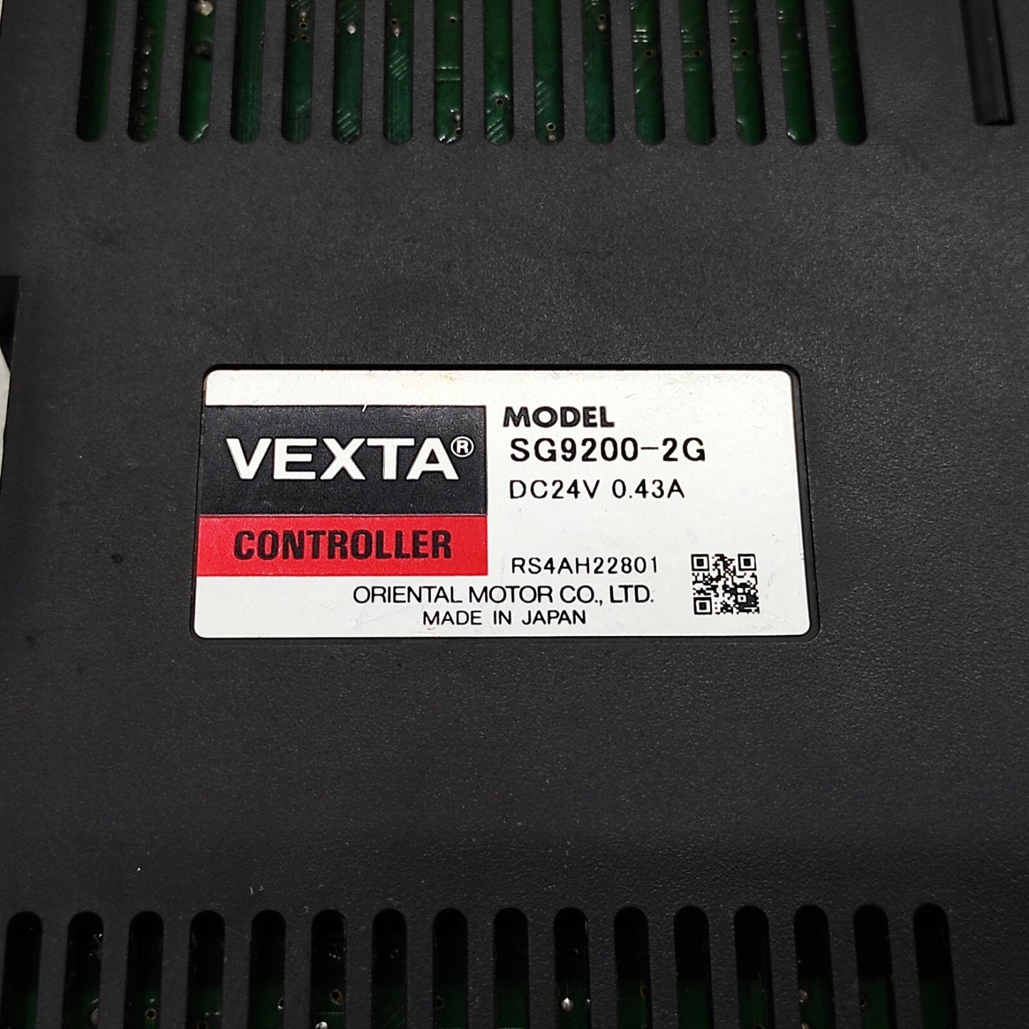 ORIENTAL MOTOR VEXTA SG9200-2G CONTROLLER 24VDC