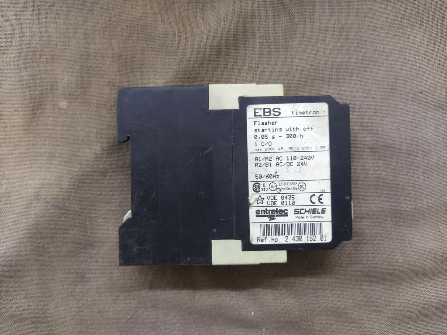 Schiele EBS 2.430.152.01 Flasher Starting With Off 0.05S - 300H