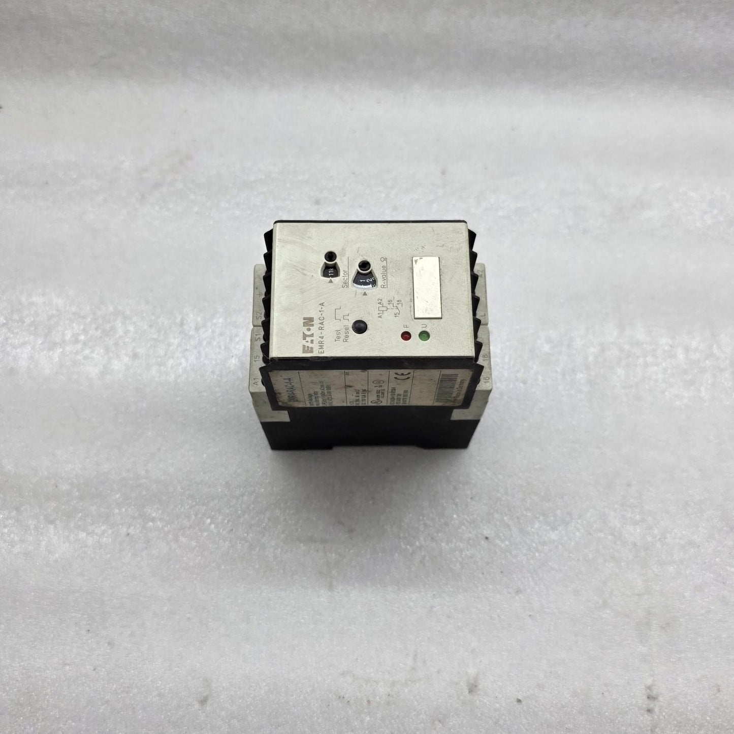 EATON EMR4-RAC-1-A EARTH LEAKAGE MONITORING RELAY 24-240V AC/DC