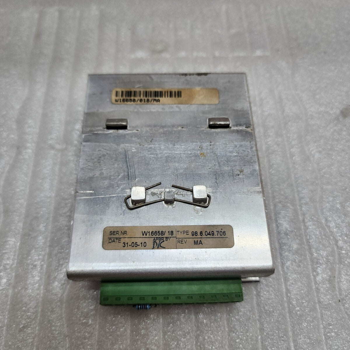 TERASAKI XP105 CONTROL PROCESSOR BOARD 98.6.049.706