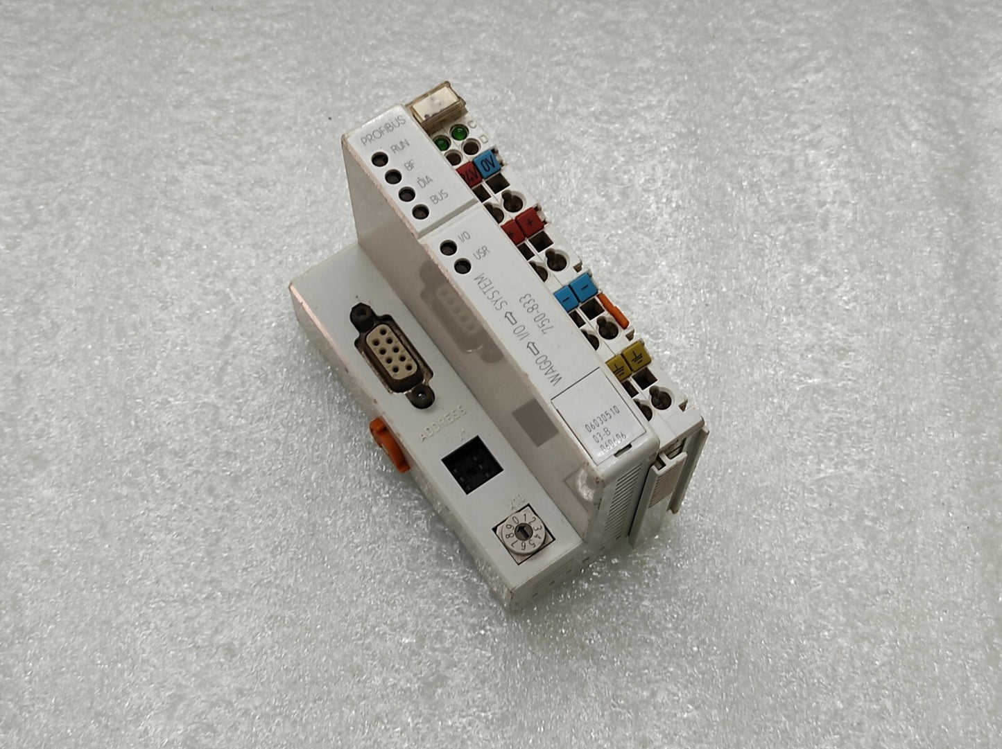 WAGO 750-833 I/O SYSTEM PROFIBUS CONTROLLER