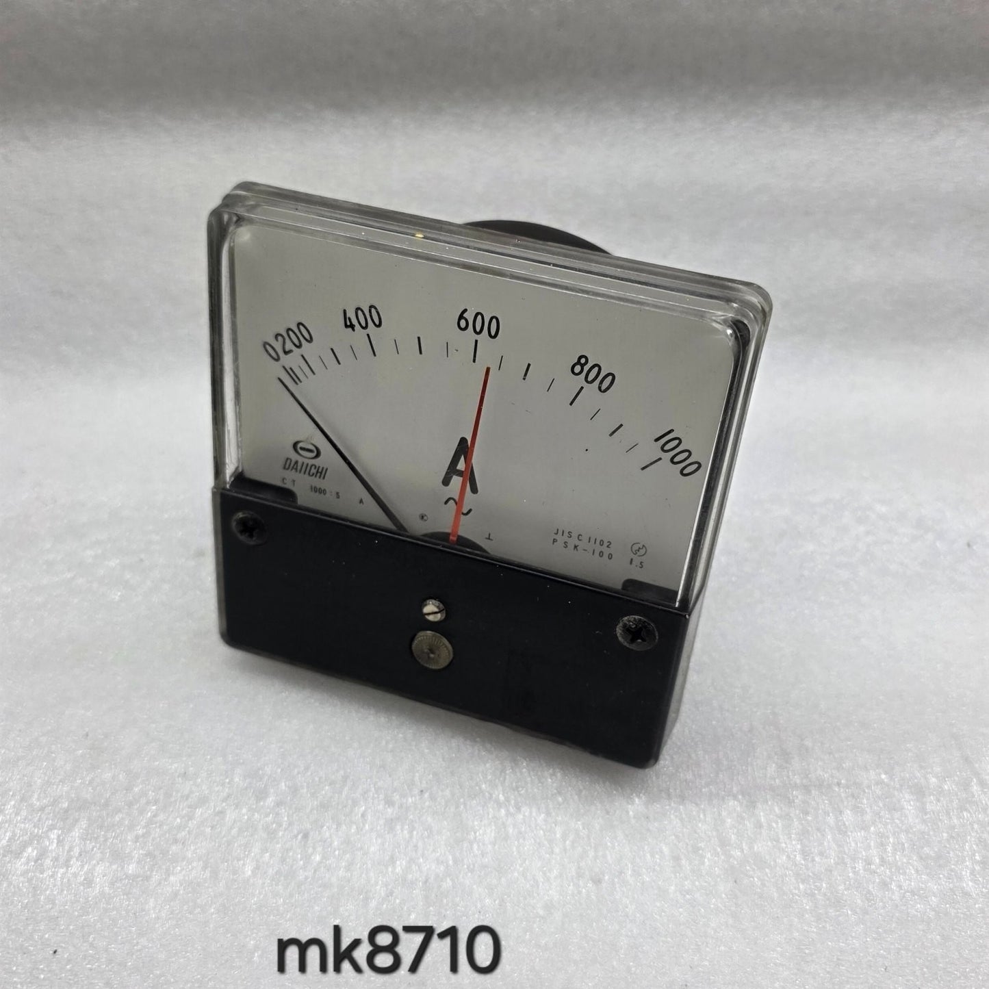 DAIICHI PSK-100 AMMETER CT 1000/5A 0-1000A