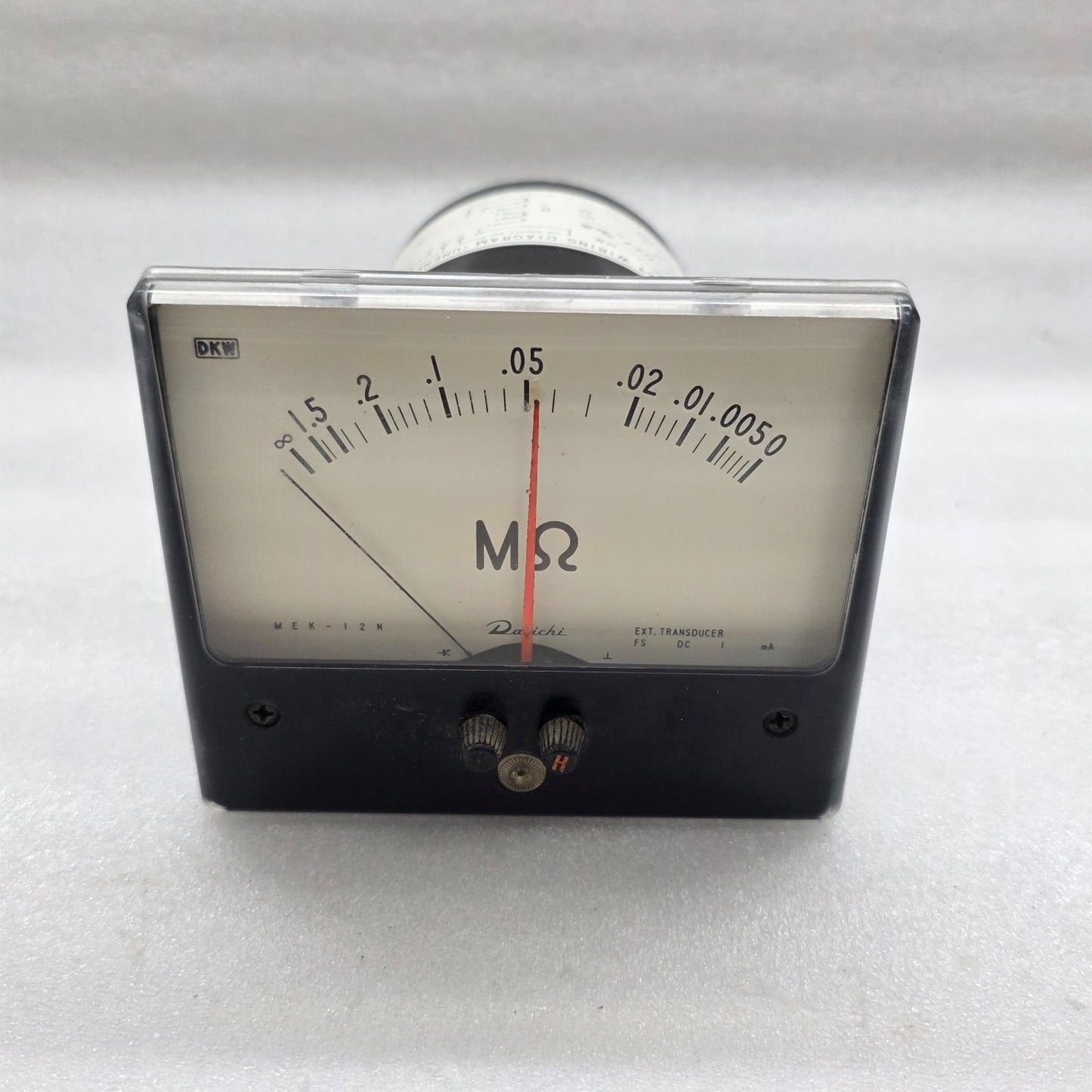 DAIICHI MEK-12N NETWORK INSULATION METER 115VAC