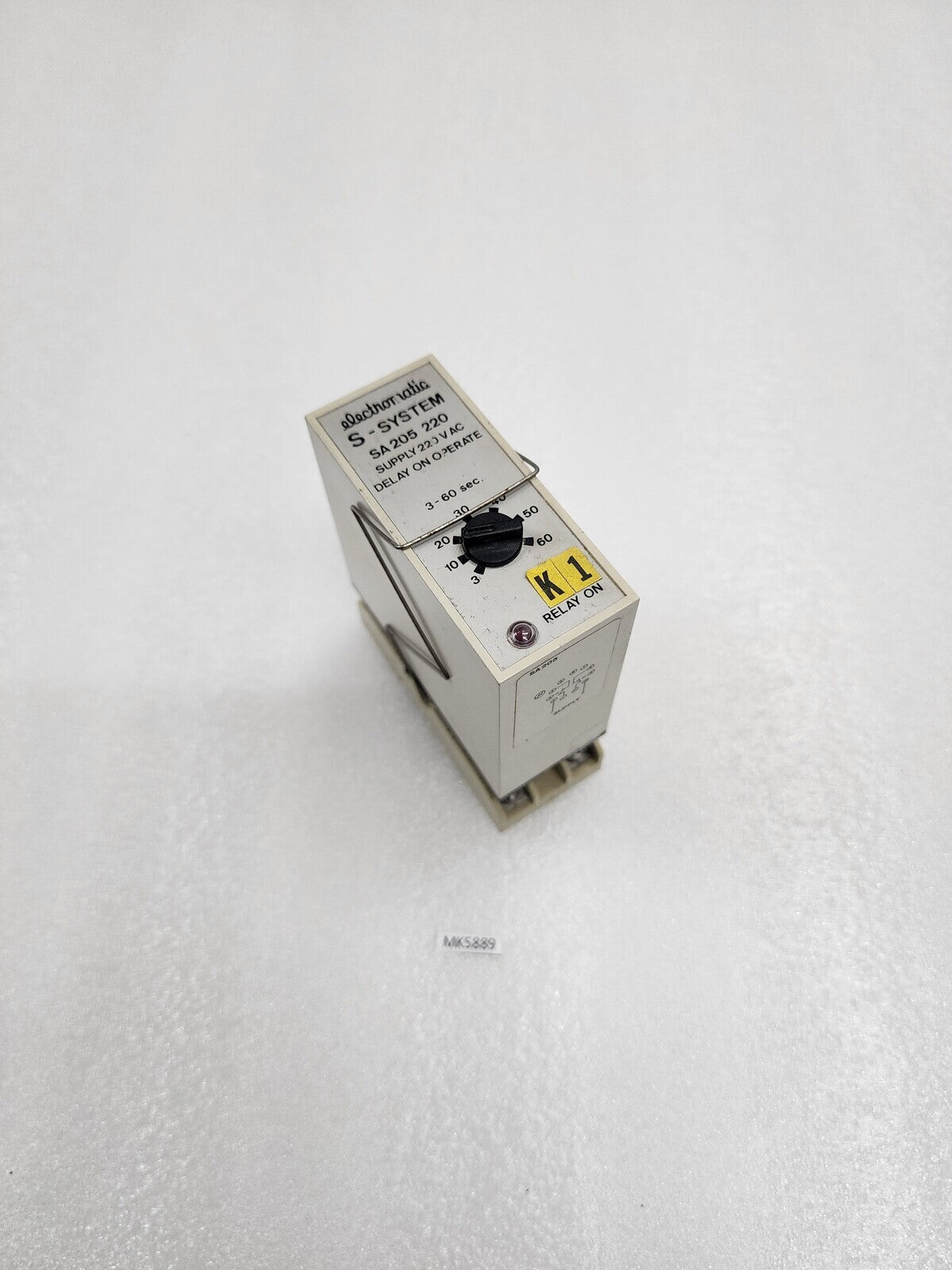 ELECTROMATIC S-SYSTEM SA 205 220 DELAY ON OPERATE 220V