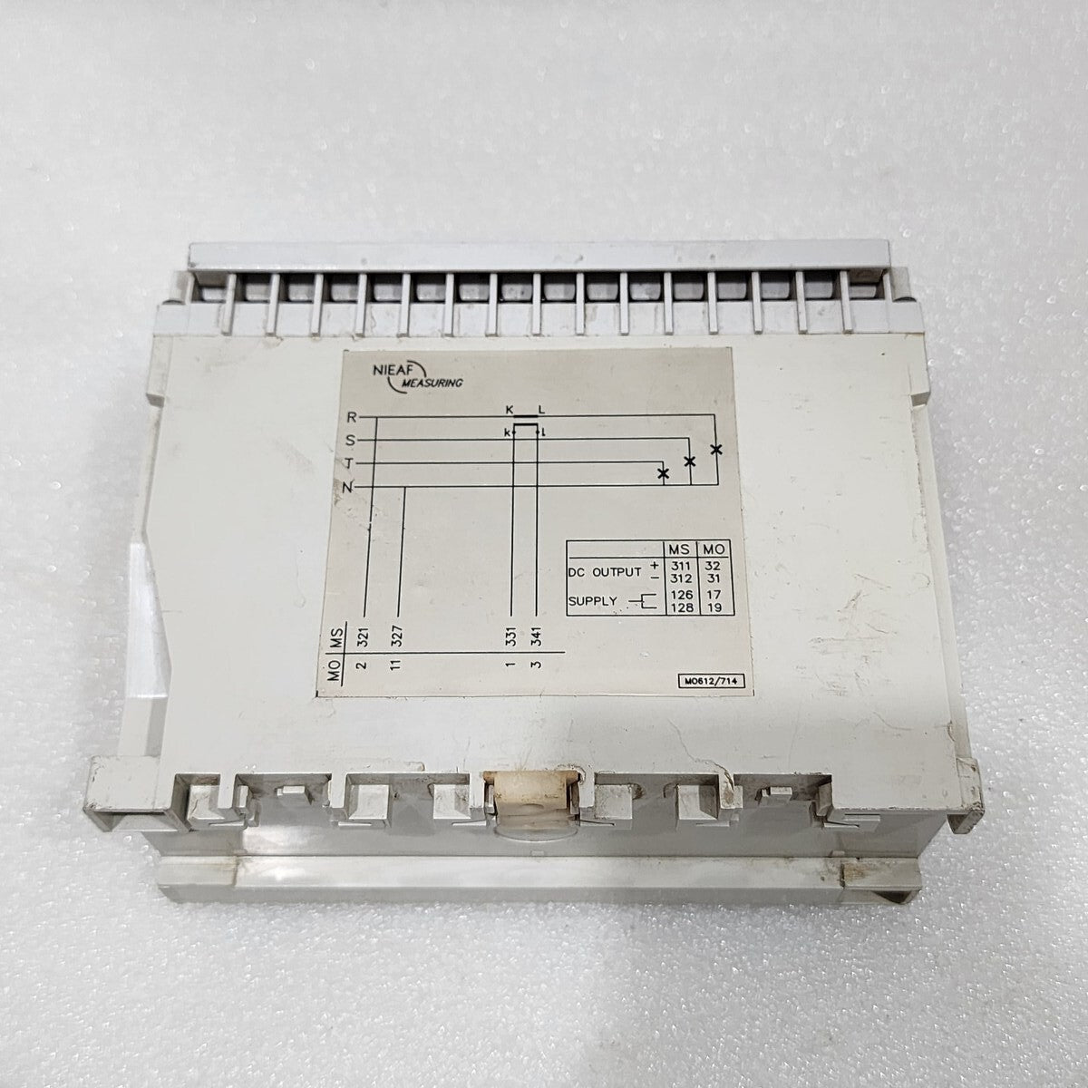 NIEAF MEASURING M0C714W/12 POWER TRANSDUCER 1000KW CT2000 220V