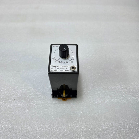 VOLCANO FDR-1TBJ FLAME DETECTOR RELAY | BURNER FLAME MONITORING CONTROLLER