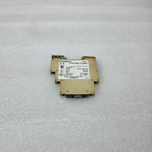 SIEMENS SIRIUS 3TX7004-1LB02 INTERFACE RELAY – 24V AC/DC COIL, 230V 3A INDUSTRIA