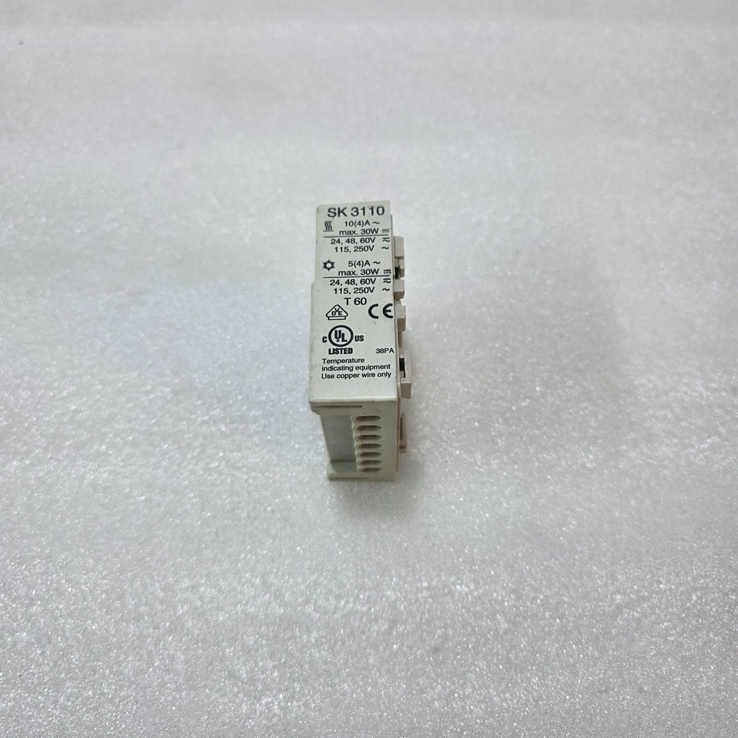 3 PC X SK 3110 TEMPERATURE CONTROL SWITCH  THERMOSTAT – 10(4)A 250V AC, LOT OF 3