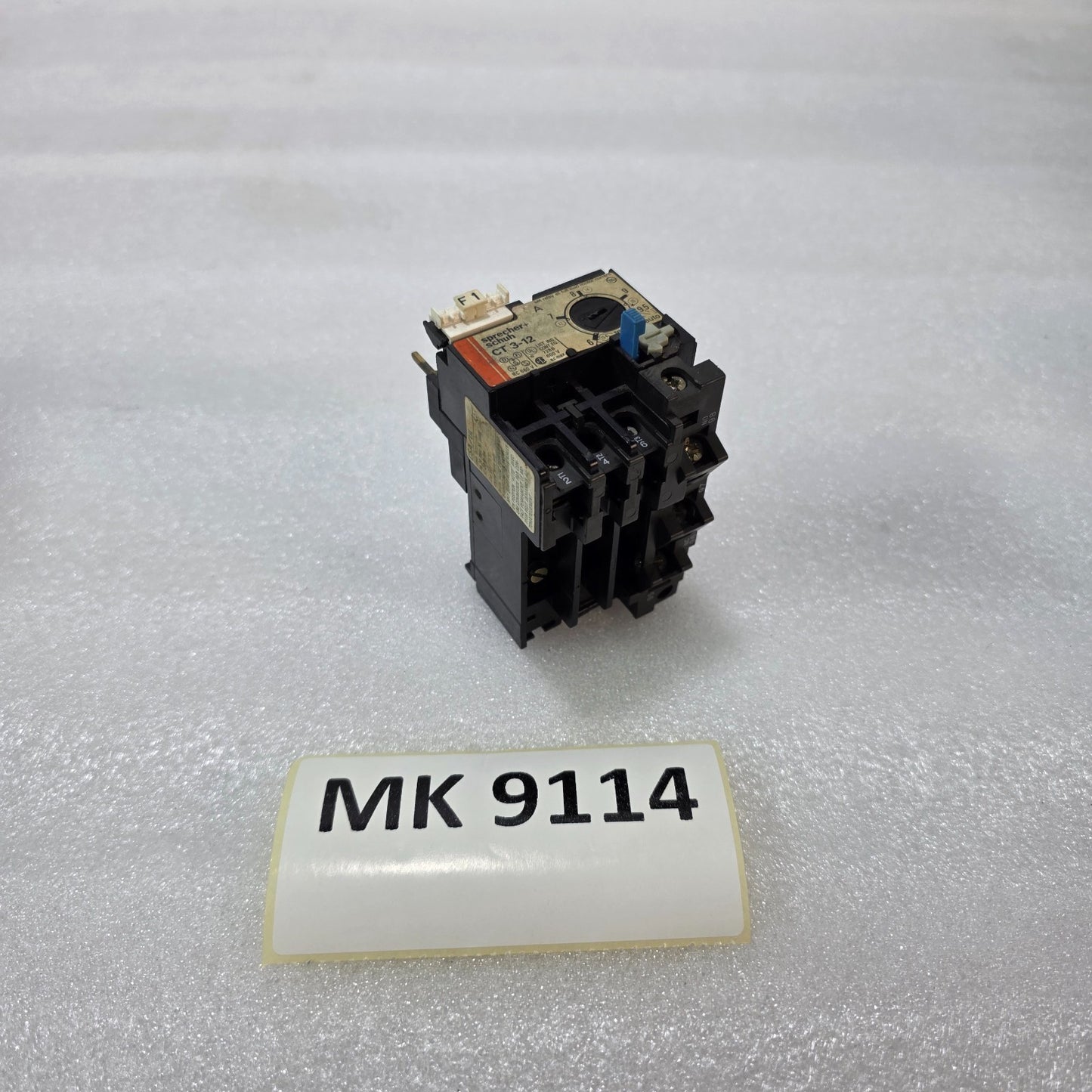 SPRECHER + SCHUH CT3-12 THERMAL OVERLOAD RELAY 6–9.5A