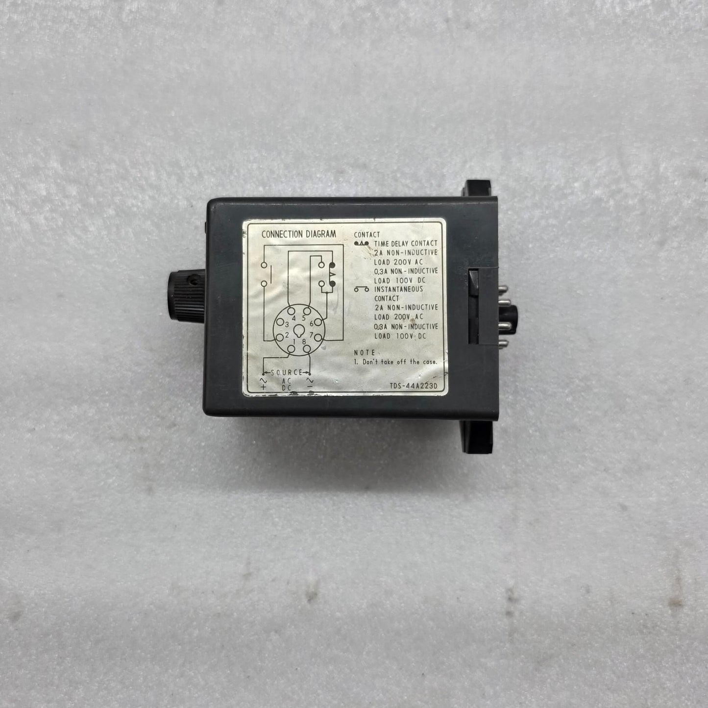 OMRON TDS SOLID STATE TIMER 24VDC