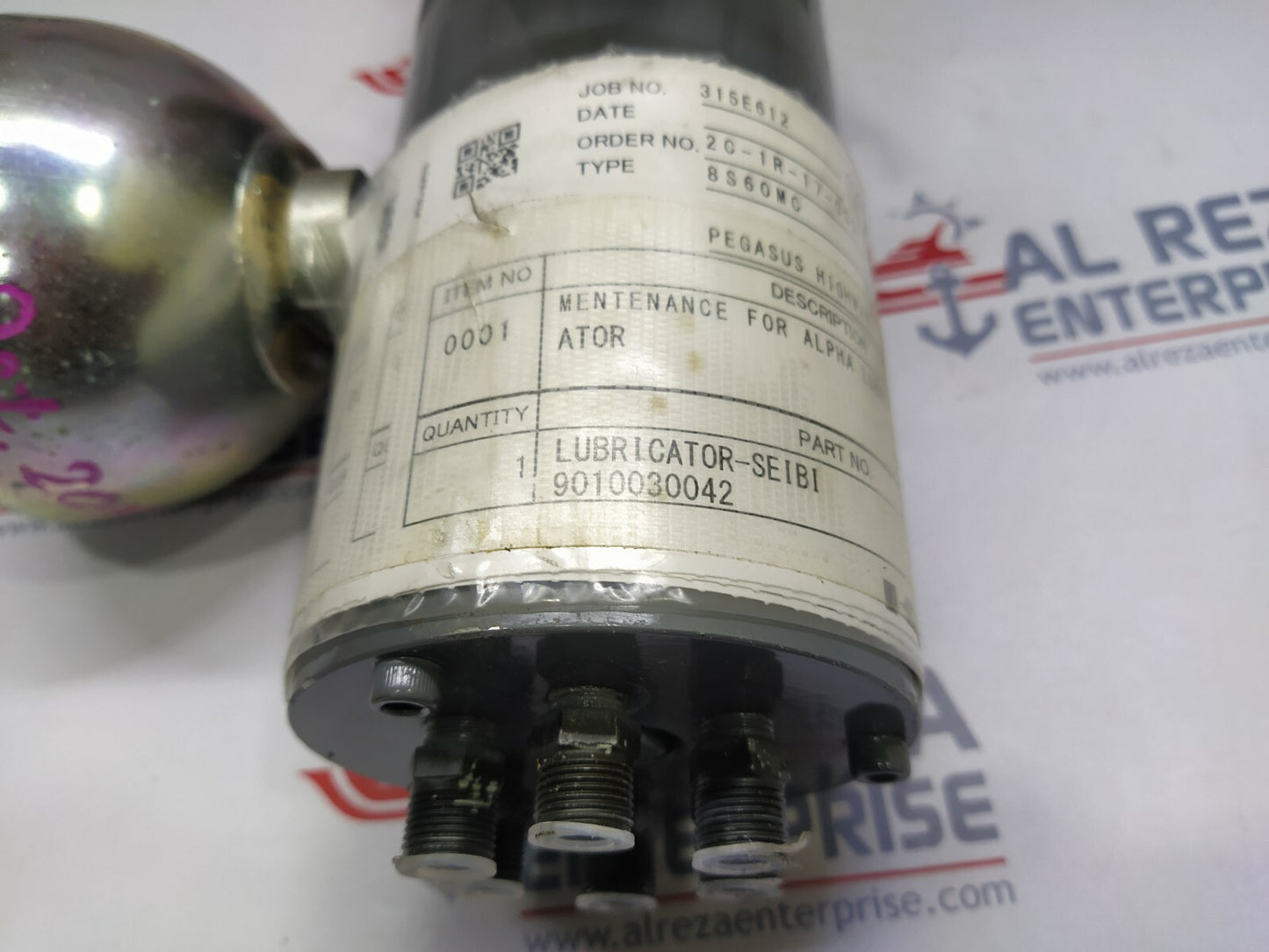Kawasaki SEIBI 9010030042 Alpha Lubricator Type 8S60MC