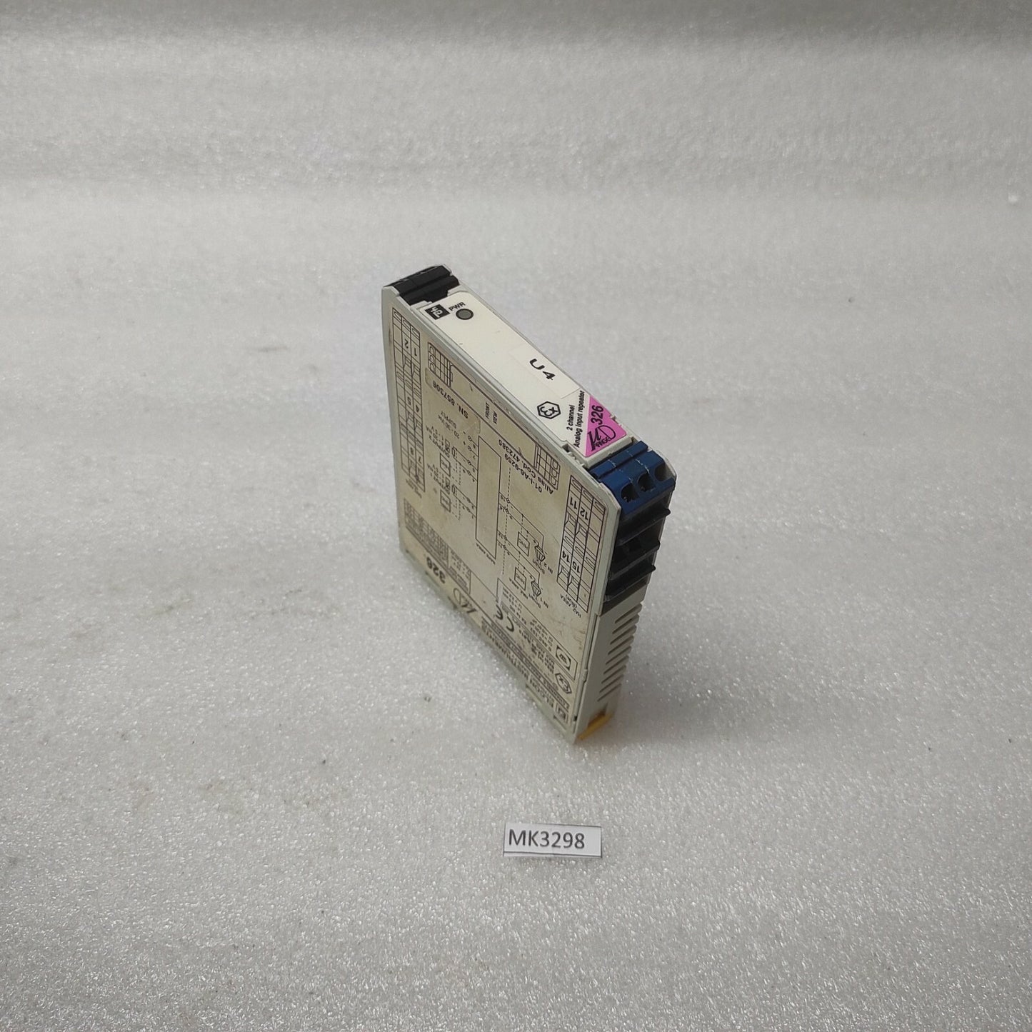 ELCON 326 2-CHANNELS ANALOG INPUT REPEATER 472385