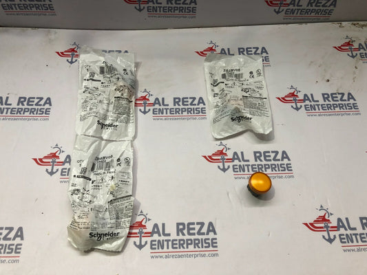 SE ZB4BV05 HARMONY XB4 PILOT LIGHT HEAD  LOT OF 4 UNIT