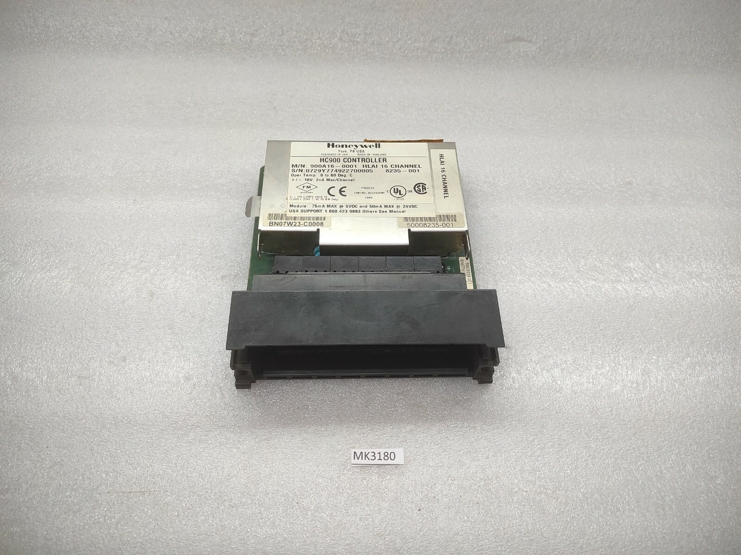 HONEYWELL HC900 CONTROLLER 900A16-0001 HLAI MODULE