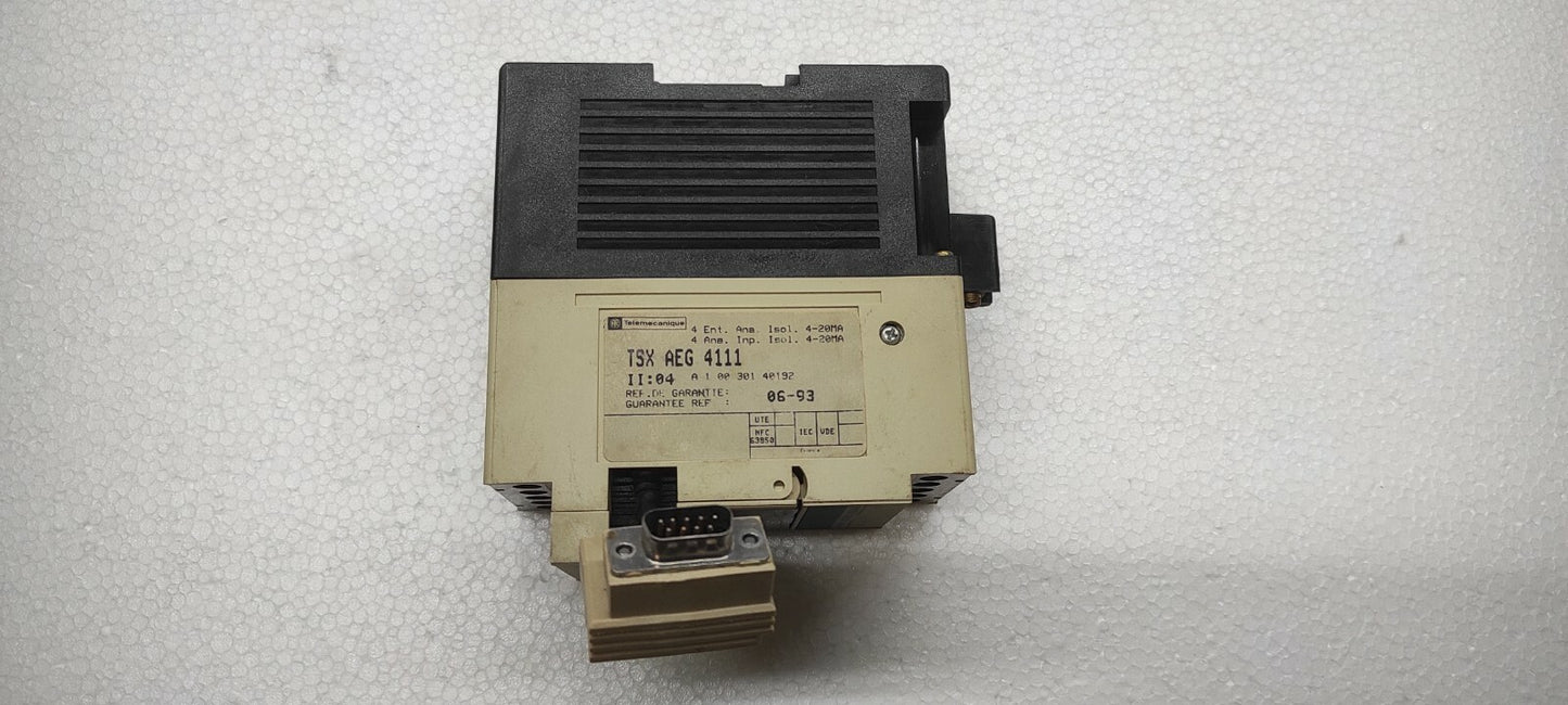 TELEMECANIQUE TSX AEG 4111 ANALOG INPUT MODULE
