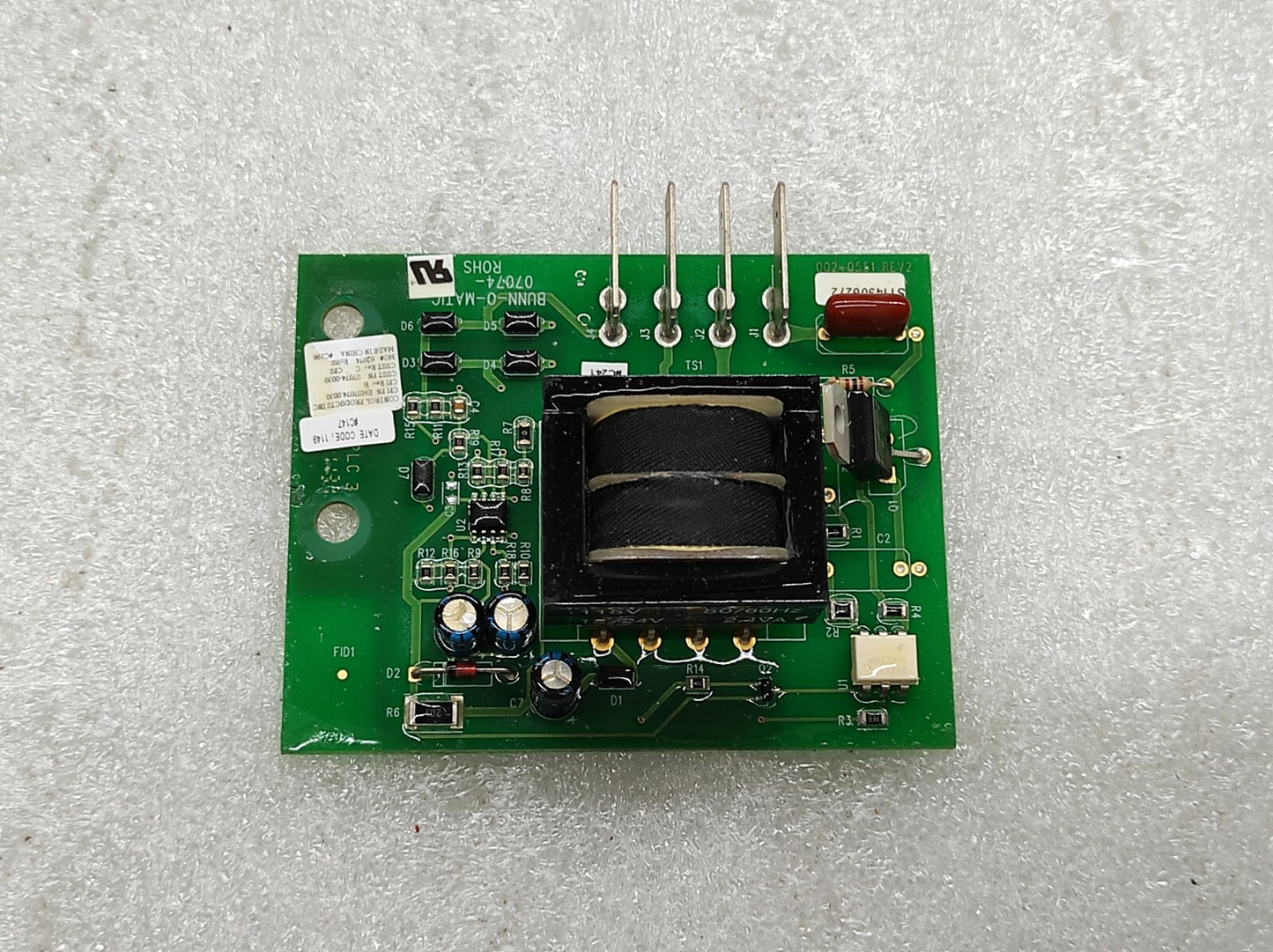 CONTROL PRODUCTS INC BM-07074-0030 PCB 07074-0030
