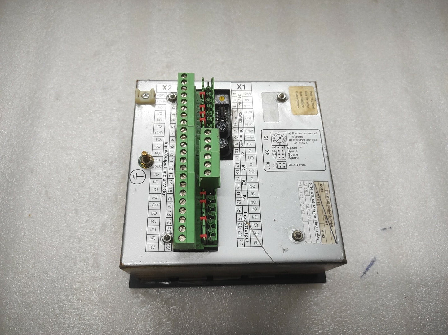 STN ATLAS BTG401 BRIDGE ALARM SYSTEM 271.153 663