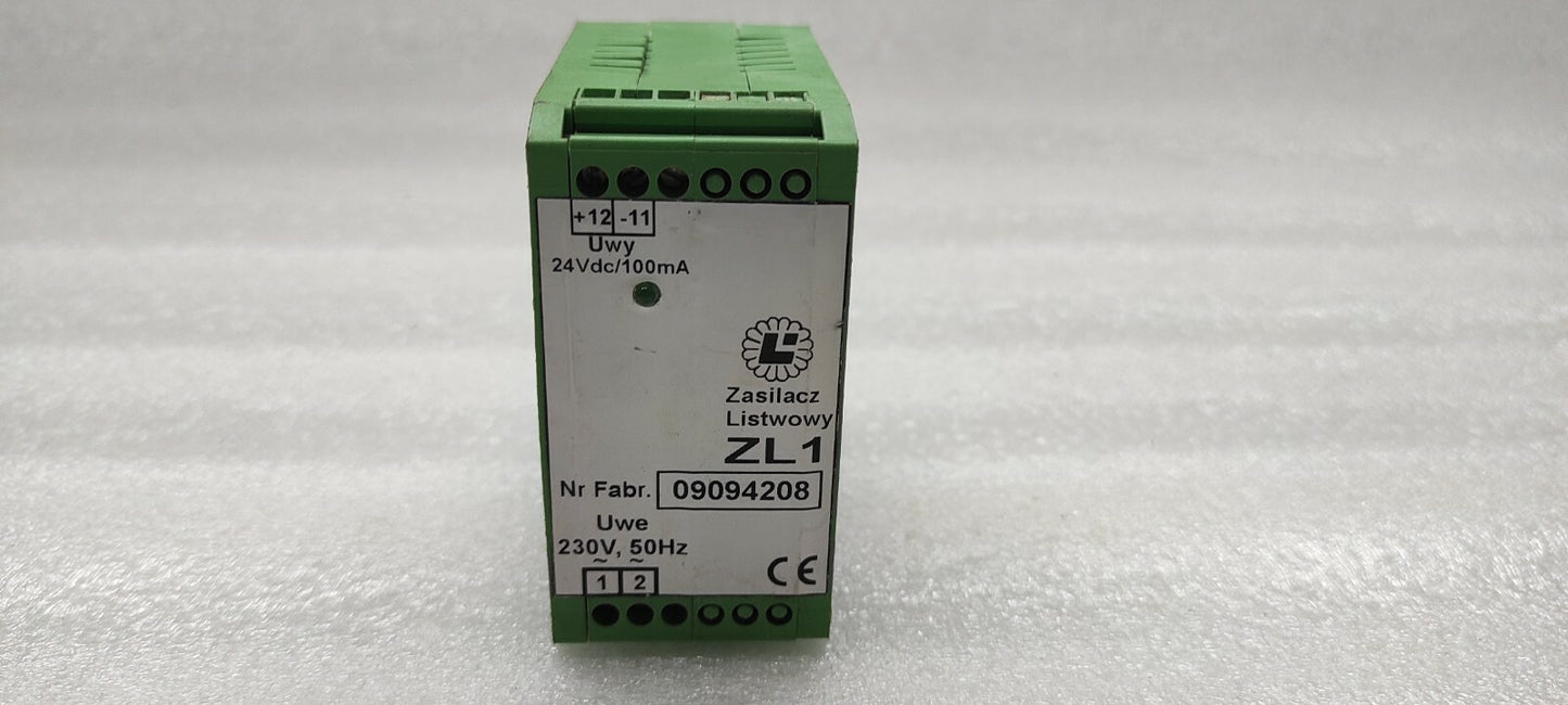 ZASILACZ LISTWOWY ZL1 09094208 24VDC