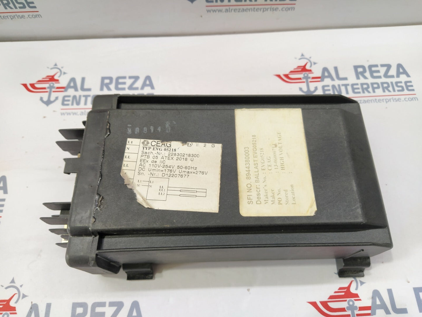 CEAG EVG 05218 ELECTRONIC BALLAST 22830218300