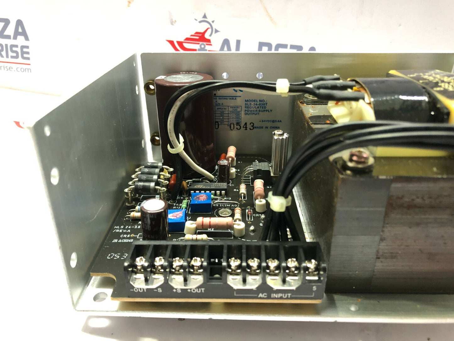 SOLA HEVI-DUTY EGS SLS-24-036T POWER SUPPLY 24VDC