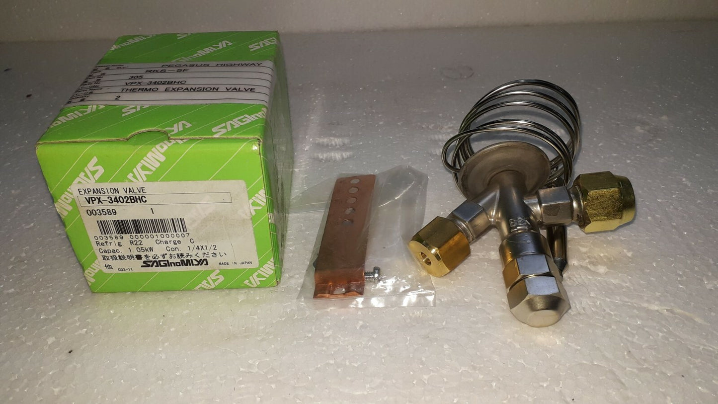 Saginomiya VPX-3402BHC Expansion Valve 003589
