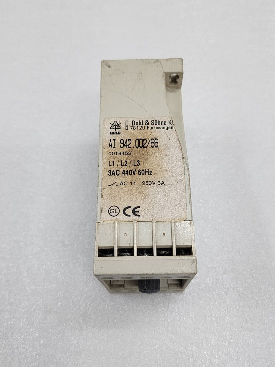 DOLD AI 942.002/66 TIME RELAY 0018452 440VAC