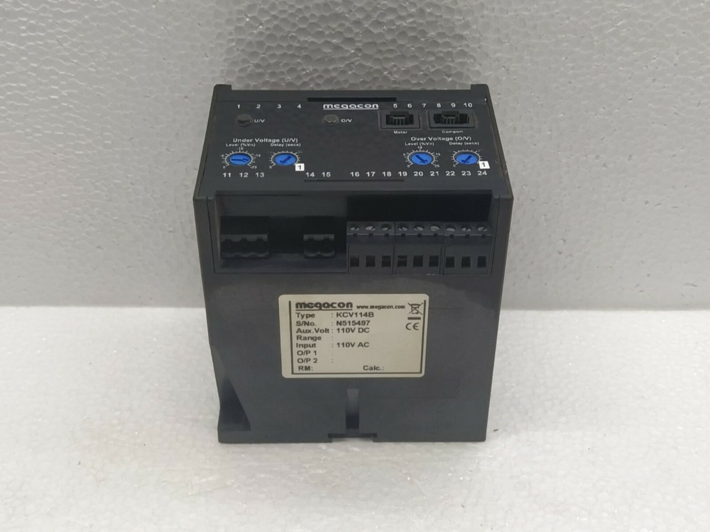 Megacon KCV114B Single Phase Ac Voltage Guard 110V