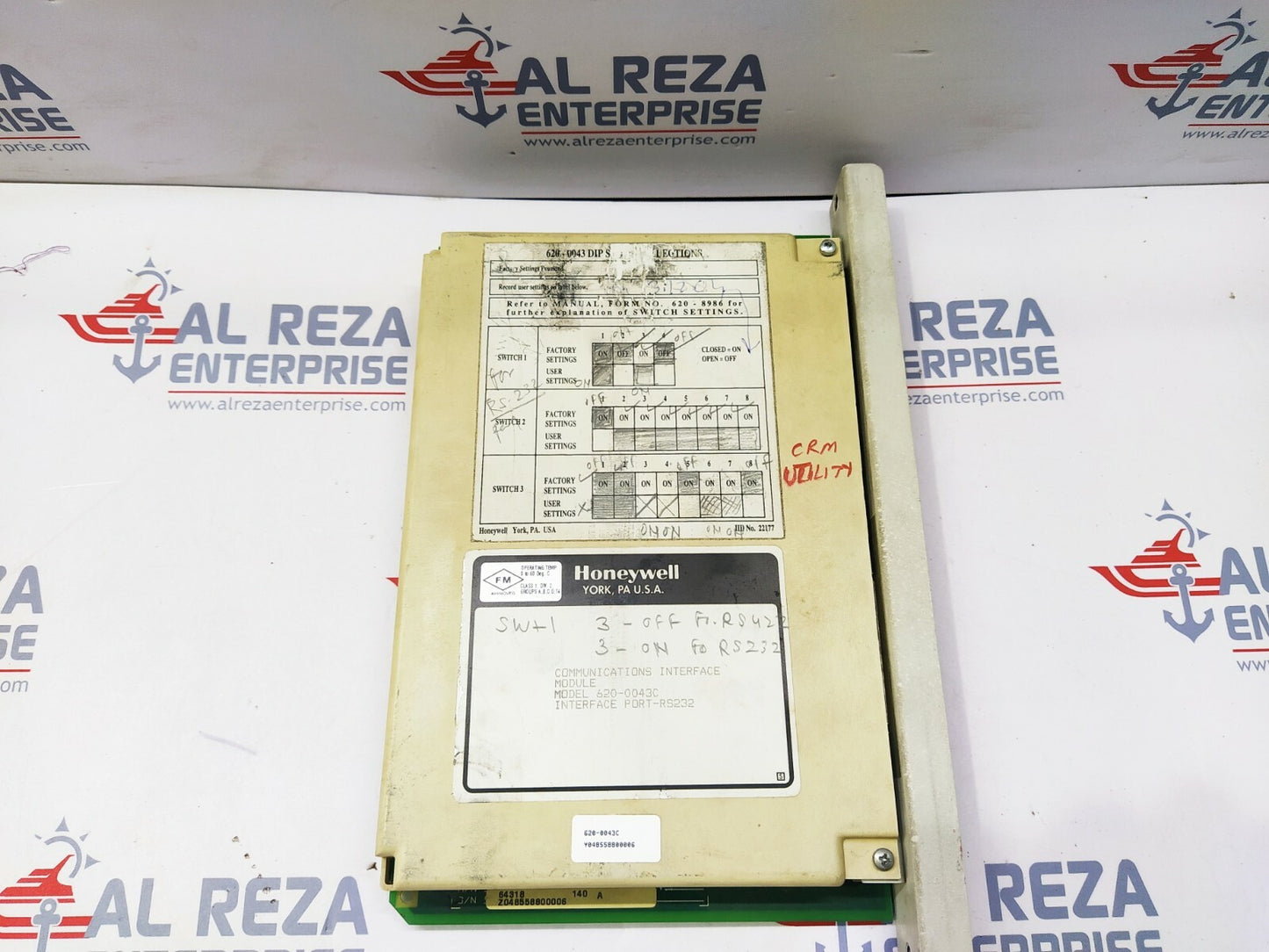 HONEYWELL 620-0043C COMMUNICATION INTERFACE MODULE