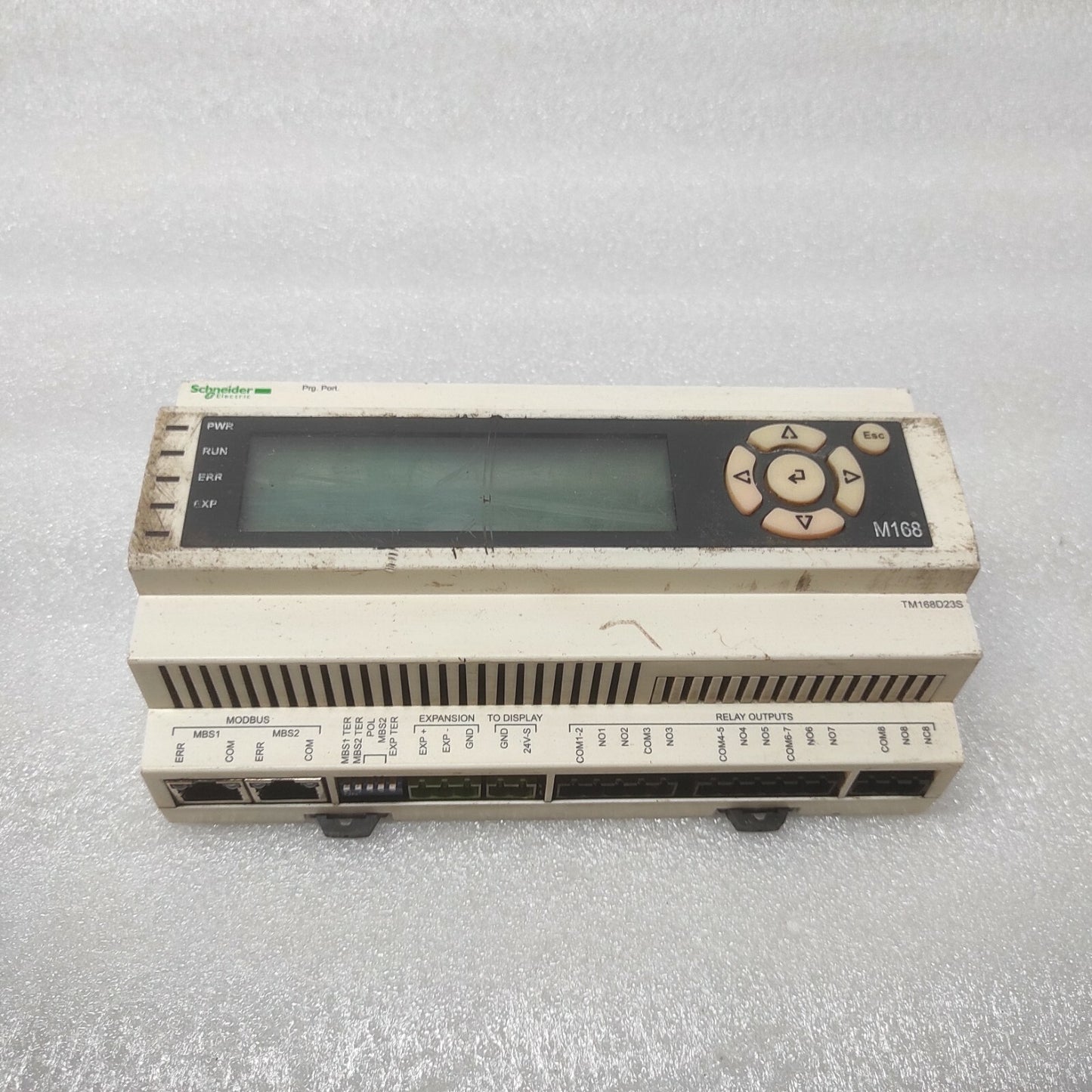 SE MODICON TM168D23S PLC CPU 24V AC 40VA 20-40V DC 22W
