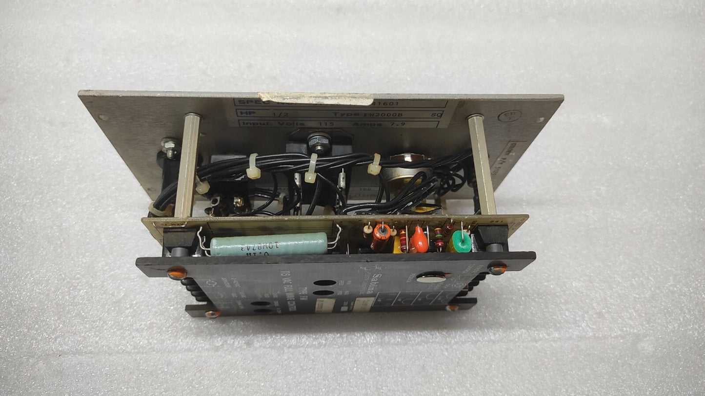 SABINA 2000-30 FULL WAVE CONTROL 0-90V-DC DC 115V-AC GROEN 360262-003