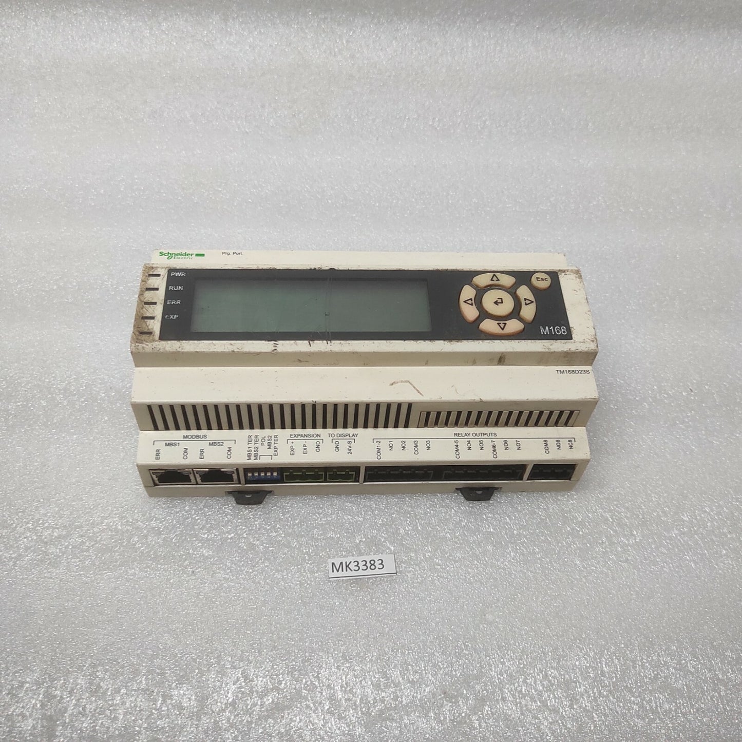 SE MODICON TM168D23S PLC CPU 24V AC 40VA 20-40V DC 22W