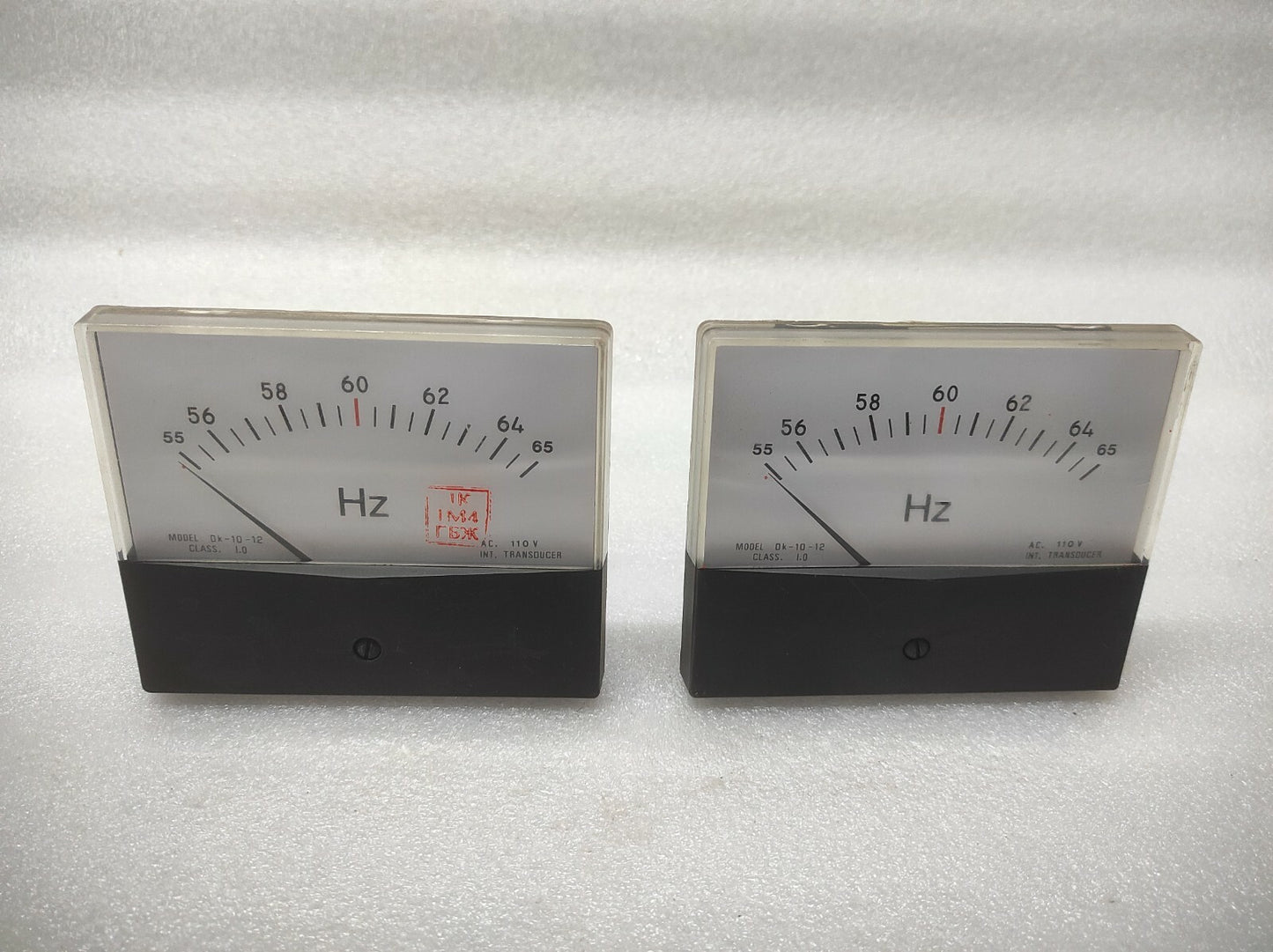 FREQUENCY METER DK-10-12 110VAC