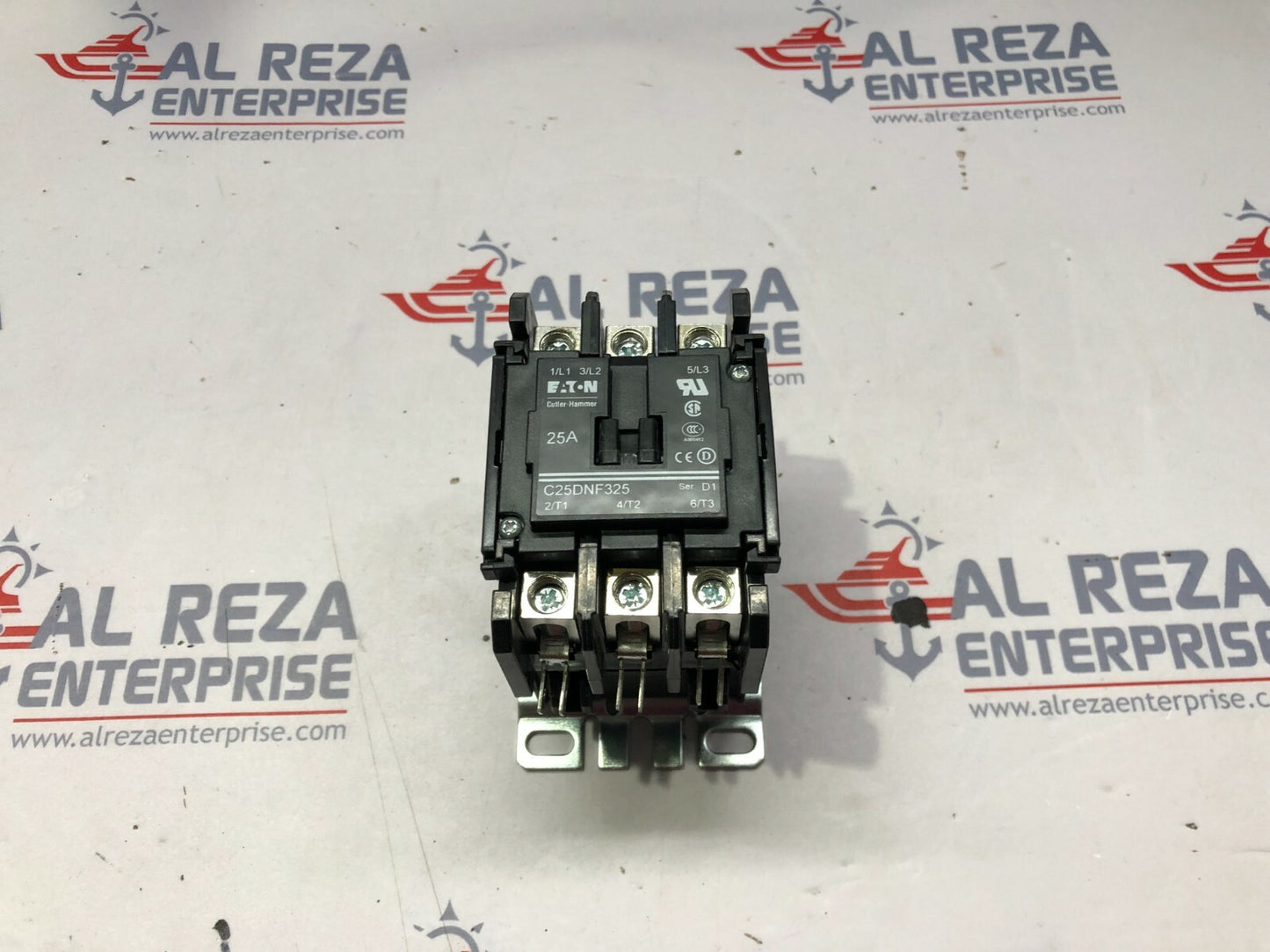 EATON CUTLER HAMMER C25DNF325A MAGNETIC CONTACTOR 25A COIL VOLTAGE 110-120V