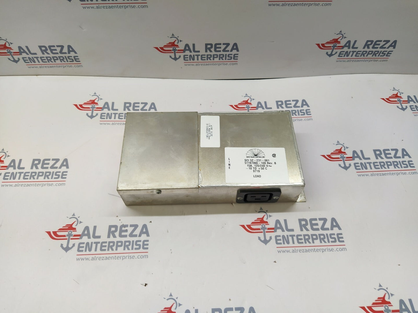 SPECTRUM CONTROL SCI 52-231-001 51197066-100 REV B 120/240V 15A