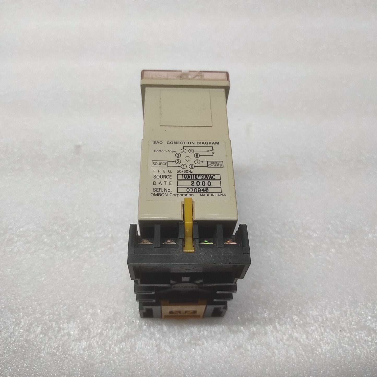 Omron SAO-Q1N Current Sensor 100-120 VAC SAOQ1N
