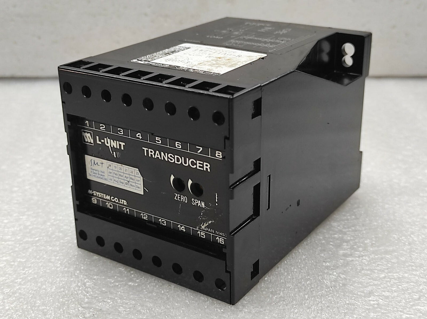 M-SYSTEM L-UNIT LWT-11AO-R WATT TRANSDUCER