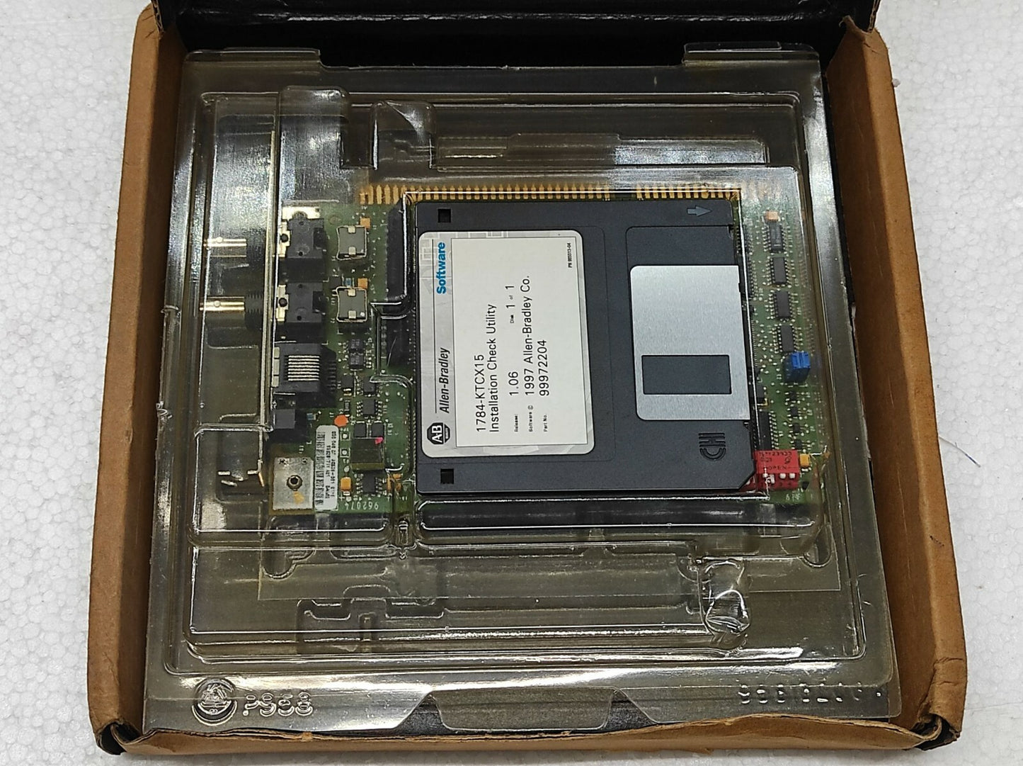 Allen Bradley CAT 1784 KTCX15 Series B Network Interface Card 96281776 A02