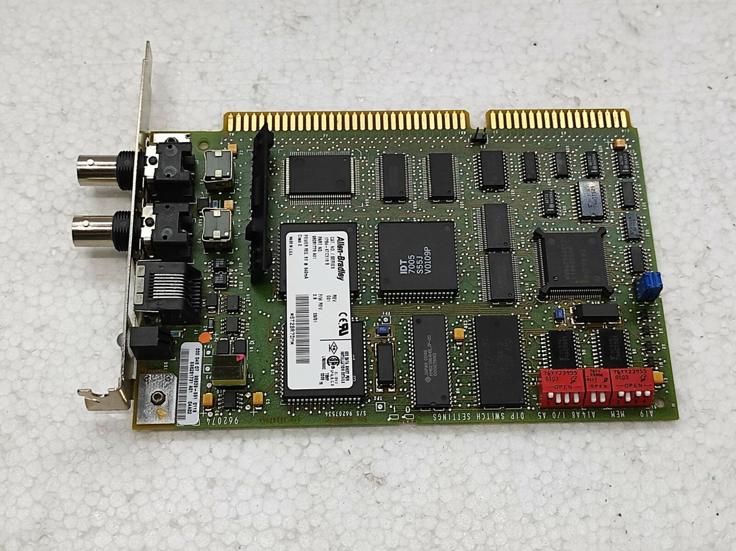 Allen Bradley CAT 1784 KTCX15 Series B Network Interface Card 96281776 A02