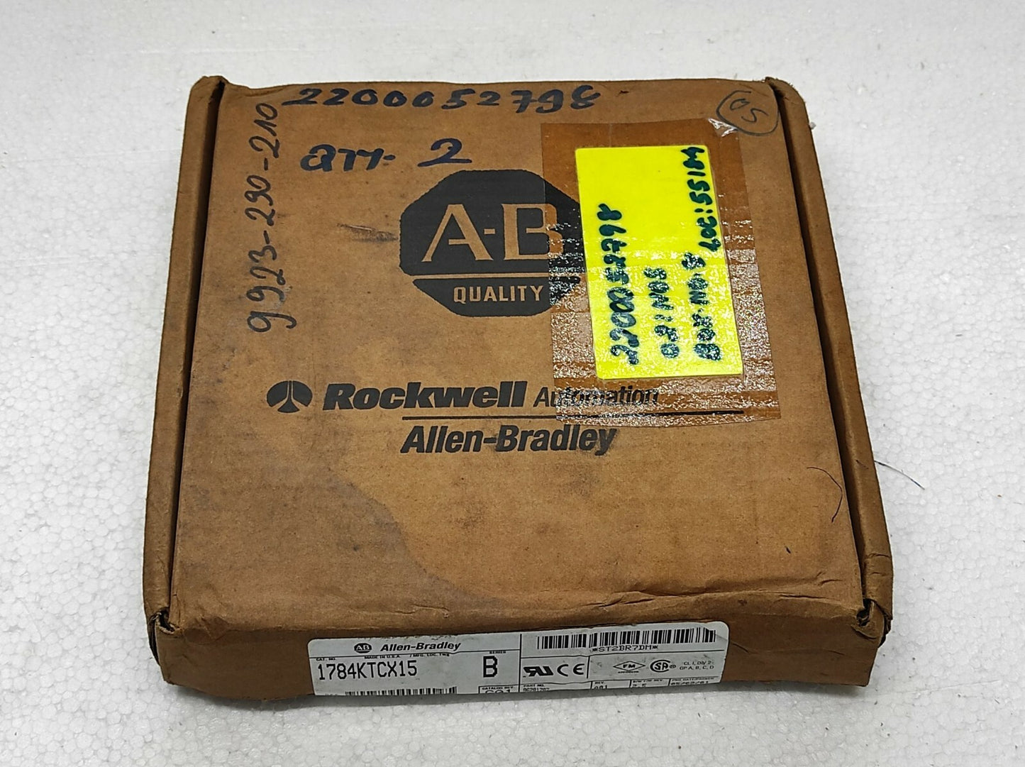 Allen Bradley CAT 1784 KTCX15 Series B Network Interface Card 96281776 A02