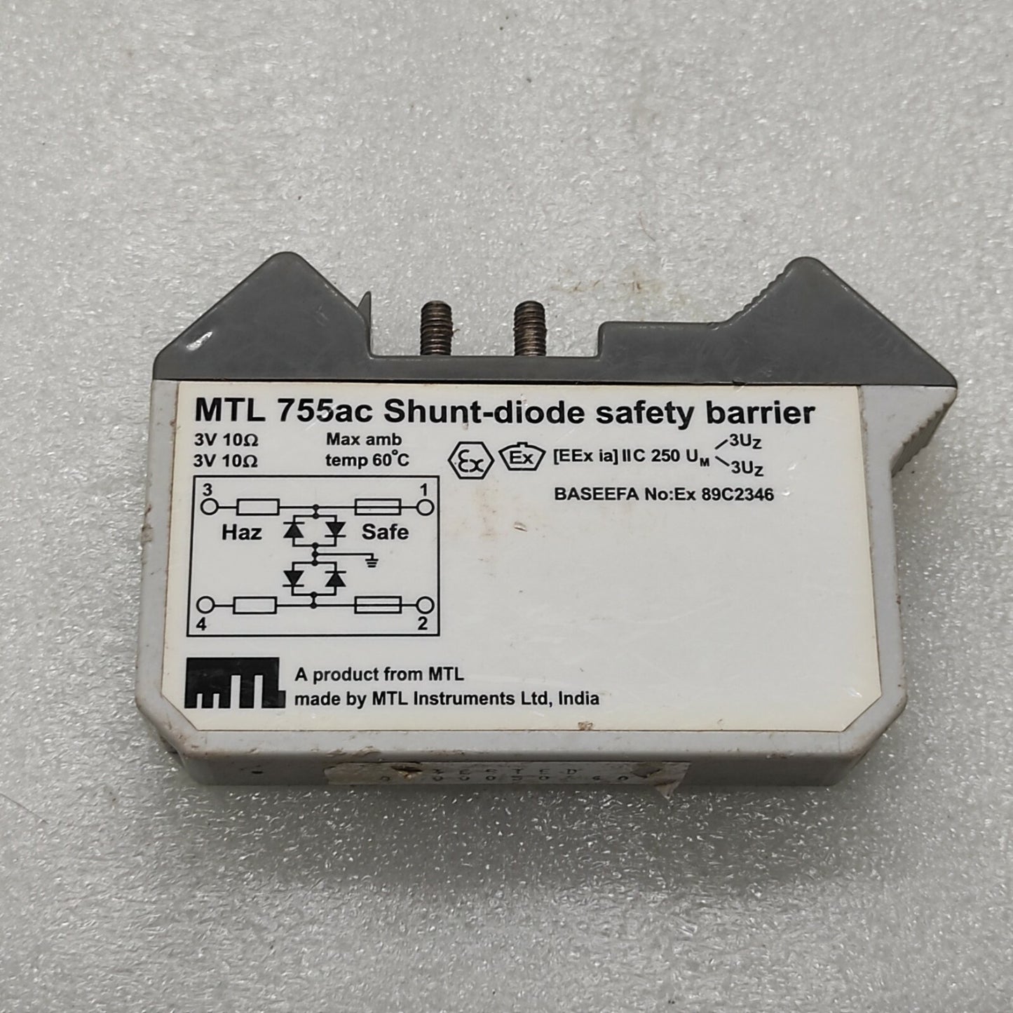 MTL 755AC SHUNT-DIODE SAFETY BARRIER