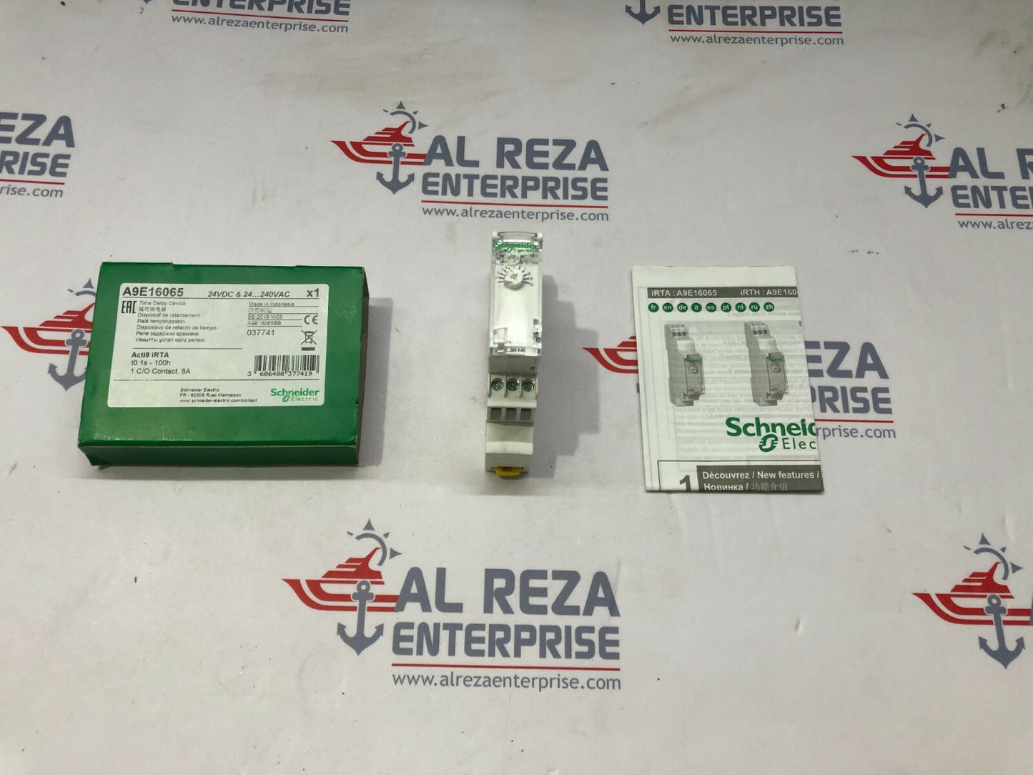 SE A9E16065 TIME DELAY RELAY A9E16065BB 24VDC/24-240VAC