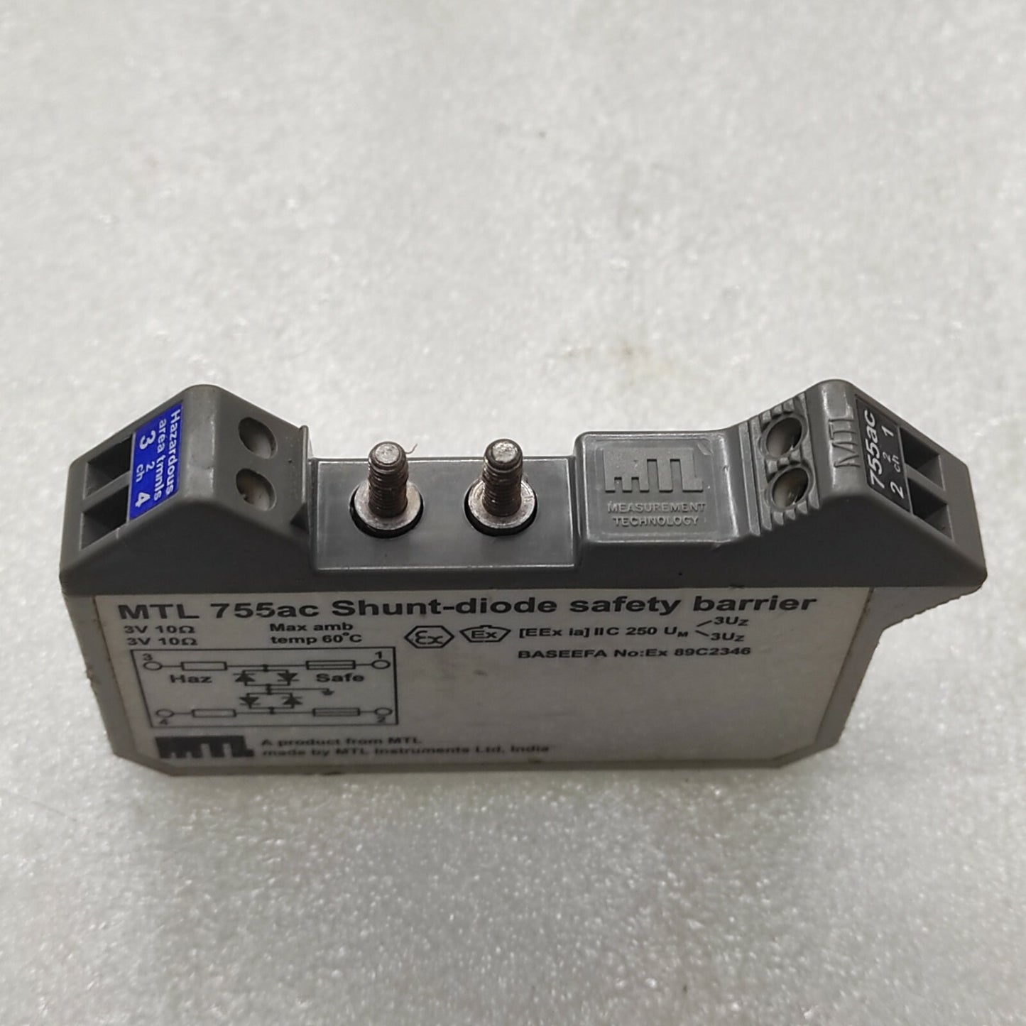 MTL 755AC SHUNT-DIODE SAFETY BARRIER