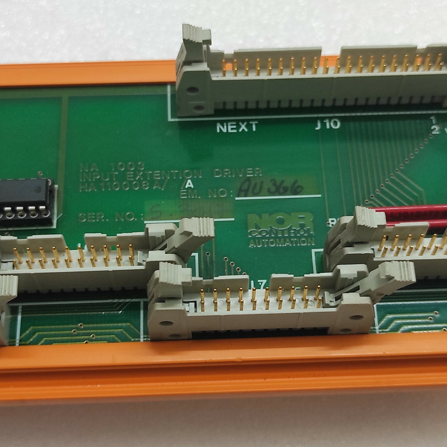 NOR CONTROL AUTOMATION NA1000 INPUT EXTENTION DRIVER HA110008A