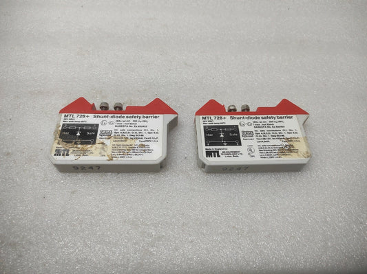 MEASUREMENT TECHNOLOGY MTL 728+ SHUNT DIODE SAFETY BARRIER