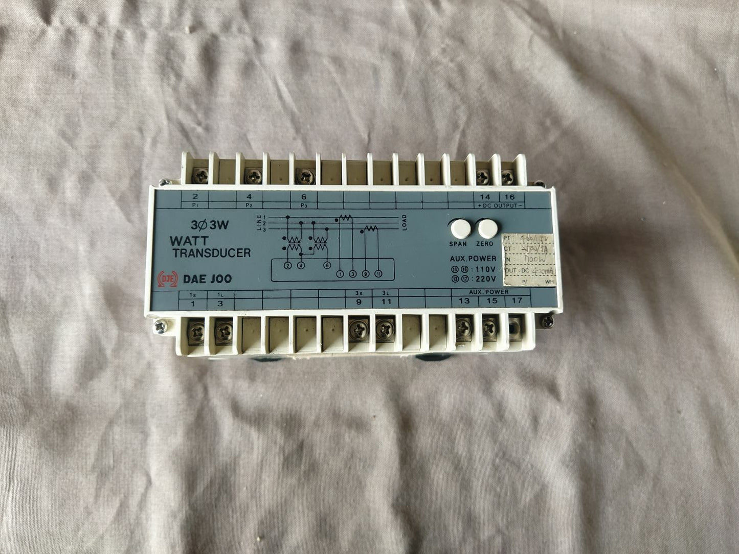 Dae Joo DT-33W-X1 Watt Transducer DT33WX1