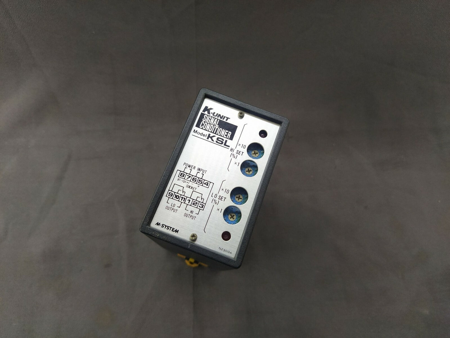 M-System KSL-A5-R K-Unit Signal Conditioner KSL DC Alarm KSLA5R