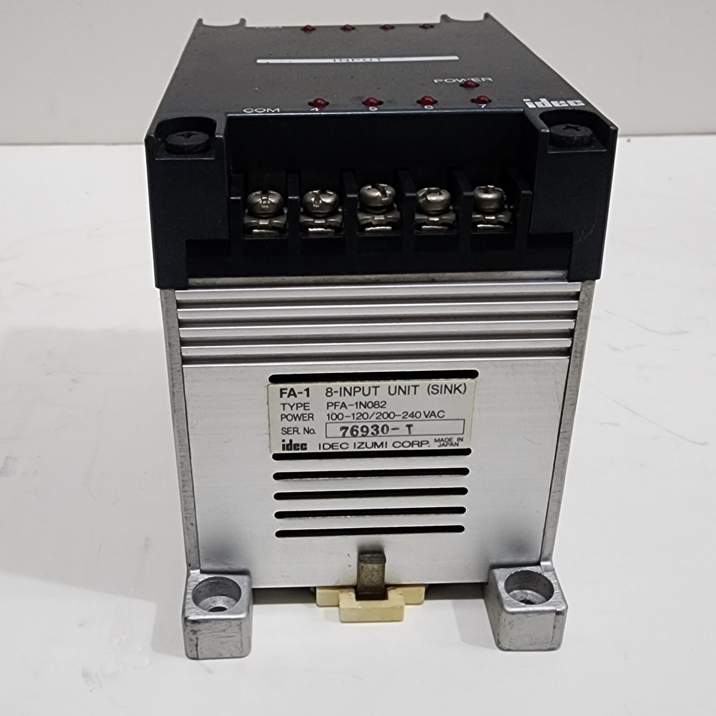 IDEC PFA-1N082 8-INPUT UNIT 100-120/200-240VAC