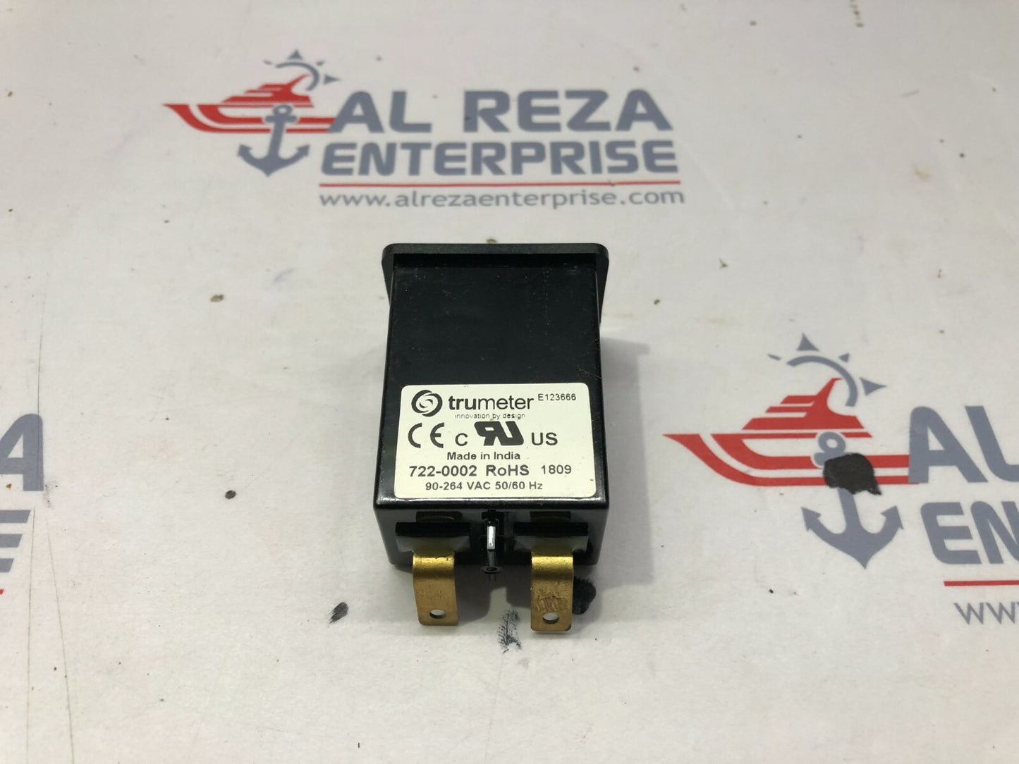 TRUMETER 722-0002 HOUR METER 90-264VAC